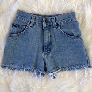 Vintage Lee Jean shorts